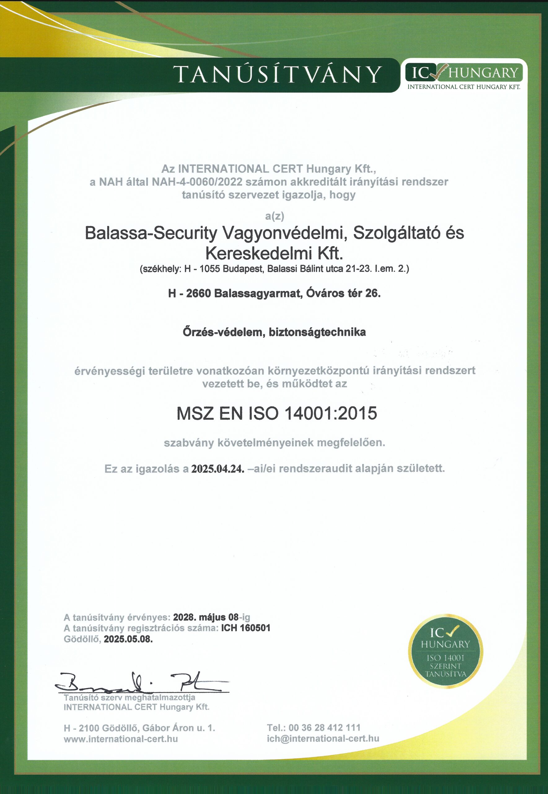 Tanusítvany_ich 14001-2015_balassa25.05.08